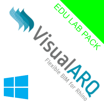 VisualARQ 3 Educational Lab (30 licenses)